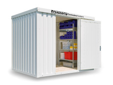Materialcontainer Kombinationen von 12 bis 32 m²